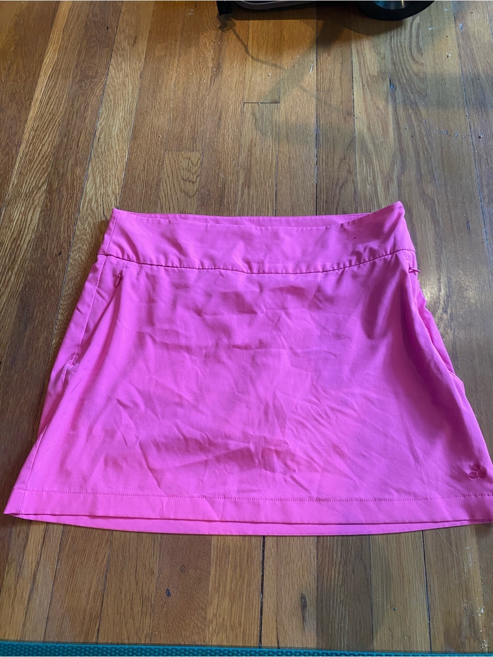 Women's Pink Performance Skort - Picture 4 of 6